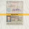 Belarush passport psd template