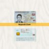 Fake Latvia id card psd template