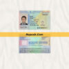 Fake Netherlands id card psd template