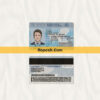 Ontario driver license psd template