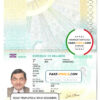 Belarus passport template in PSD format, fully editable (2020 - present)
