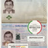 Finland passport template in PSD format at the best price scan effect