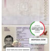 Latvia passport template in PSD format, fully editable (2007 - 2015)