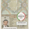 Somalia (Soomaaliya) passport template in PSD format, fully editable