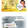 Australia Queensland state driving license template in PSD format, fully editable, with all fonts