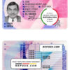 Czech driving license template in PSD format, fully editable