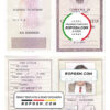 Italy Identity Card (La Carta D'Identita' Italiana) template in PSD format, fully editable