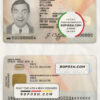 Spain ID template in PSD format, with all fonts, fully editable scan effect