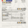 Nepal Rastriya Banijya bank statement Excel and PDF template
