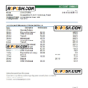 Poland Banca Intesa bank statement Excel and PDF template
