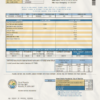 USA City of Titusville Florida utility bill template in Word and PDF format (.doc and .pdf)