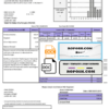 USA Mississipi Dixie Electric utility bill template in Word and PDF format