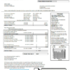 USA Connecticut The United Illuminating Company electricity utility bill template in Word and PDF format