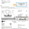 USA Texas CoServ utility bill template in Word and PDF format