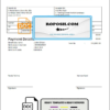 India Cemiti sports electronic community invoice template in Word and PDF format, fully editable