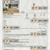 Eswatini (Swaziland) hotel booking confirmation Word and PDF template, 2 pages