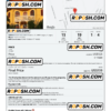 Hungary hotel booking confirmation Word and PDF template, 2 pages