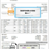 India My Company Pvt Ltd invoice template in Word and PDF format, fully editable