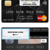 Croatia Zagrebacka bank mastercard credit card template in PSD format, fully editable