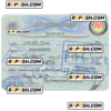 ERITREA travel visa PSD template, version 2