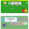 India Punjab and Sind Bank mastercard template in PSD format, fully editable