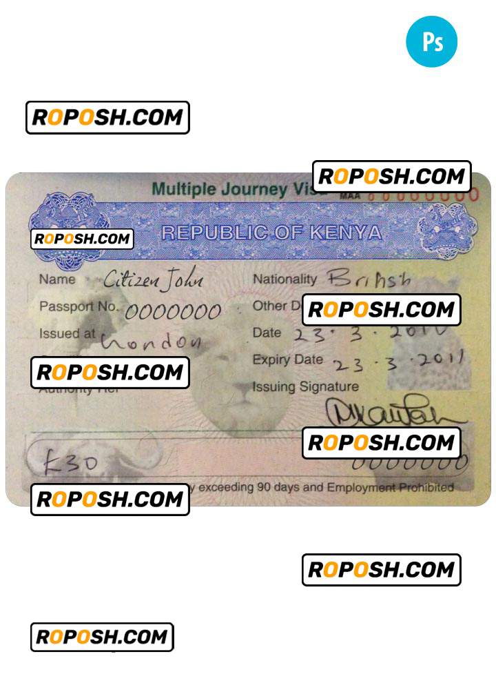 multiple journey visa kenya
