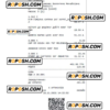 MAGAZINE payment receipt PSD template
