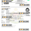 Malaysia e-pass multiple entry visa PSD template, completely editable, with fonts