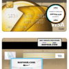 Romania UniCredit Bank visa gold card, fully editable template in PSD format