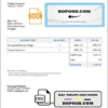 USA SAP invoice template in Word and PDF format, fully editable