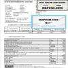 Serbia Електропривреда Србиjе electricity utility bill template in Word and PDF format