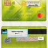 USA San Francisco CHIME bank mastercard fully editable template in PSD format