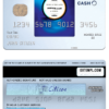 USA Truist Bank Blue Cash Everyday® Card from Amex template in PSD format, fully editable
