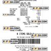 WALL-MART-SUPERSTORE payment receipt PSD template