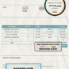 USA Letz Go Tours and Travels invoice template in Word and PDF format, fully editable