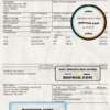 Australia Commercial Invoice company invoice template in Word and PDF format, fully editable scan effect