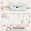 USA Marlboro invoice template in Word and PDF format, fully editable