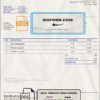 USA UnitedHealthCare invoice template in Word and PDF format, fully editable scan effect
