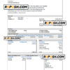 USA Cal State San Marcos payroll services company pay stub Word and PDF template