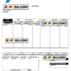 USA social service company employee sheet template in Word and PDF format