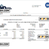USA building company employee sheet template in Word and PDF format
