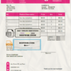 super goal universal multipurpose professional invoice template in Word and PDF format, fully editable scan effect