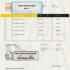 glow outlook universal multipurpose tax invoice template in Word and PDF format, fully editable