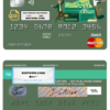 click money universal multipurpose bank mastercard debit credit card template in PSD format, fully editable