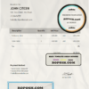 sweet chief universal multipurpose invoice template in Word and PDF format, fully editable