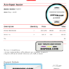 bliss natural universal multipurpose invoice template in Word and PDF format, fully editable
