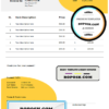 discount magic universal multipurpose invoice template in Word and PDF format, fully editable