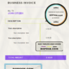 head project universal multipurpose invoice template in Word and PDF format, fully editable