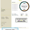 super credible universal multipurpose invoice template in Word and PDF format, fully editable