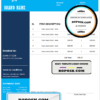 tap setting universal multipurpose invoice template in Word and PDF format, fully editable